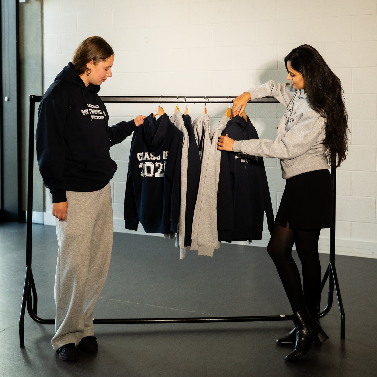 MMU Class of 2026 front print Hoodie | Manchester Met Graduation Hoodie
