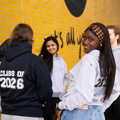 MMU Class of 2026 front print Hoodie | Manchester Met Graduation Hoodie