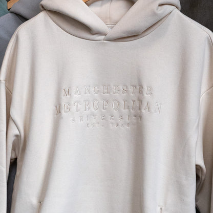 Oversized Embroidered MMU Hoodie
