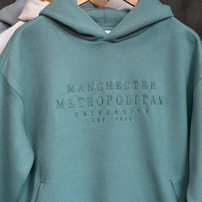 Oversized Embroidered MMU Hoodie
