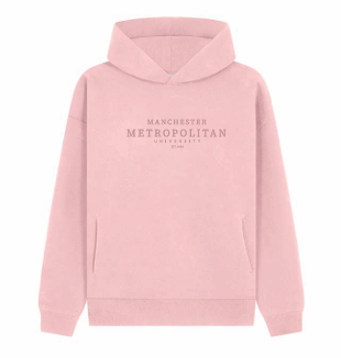 Manchester Met Relaxed Fit Hoodie
