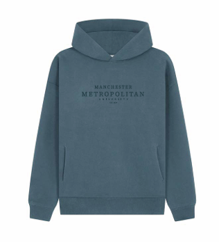 Manchester Met Relaxed Fit Hoodie